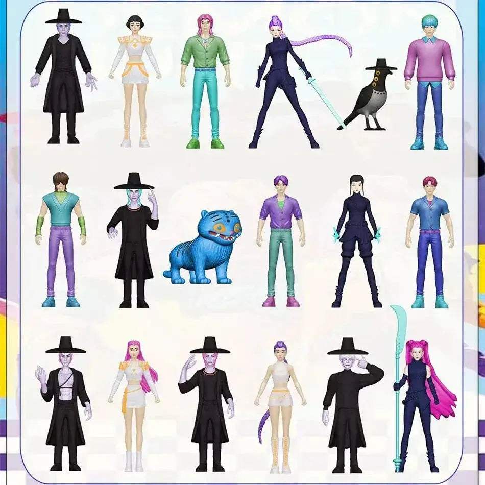 Kpop Demon Hunters Action Figure Set Collectible Figurines For Fans - ToylandEU