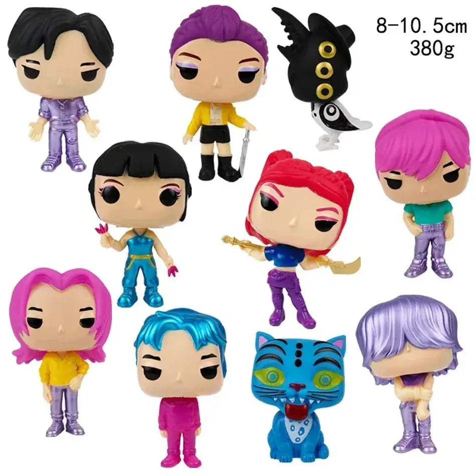 Kpop Demon Hunters Action Figure Set Collectible Figurines For Fans - ToylandEU