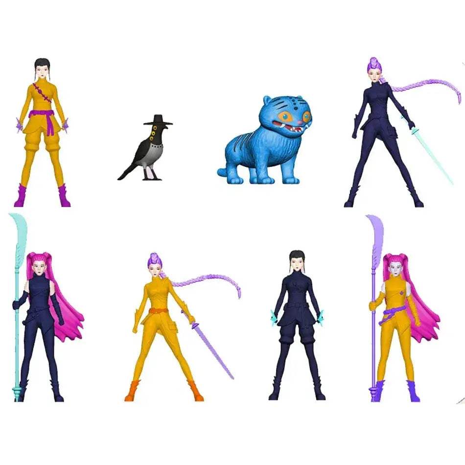Kpop Demon Hunters Action Figure Set Collectible Figurines For Fans - ToylandEU