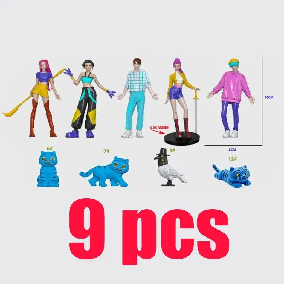  Kpop Demon Hunters Action Figure Set Collectibles VIP -  ToylandEU™