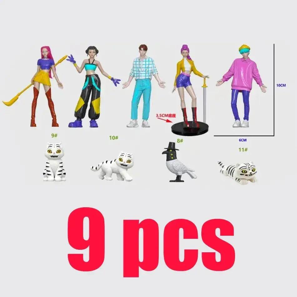  Kpop Demon Hunters Action Figure Set Collectibles VIP -  ToylandEU™