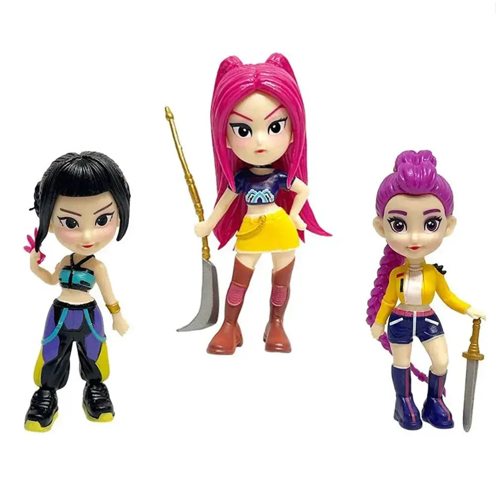 Kpop Demon Hunters Action Figures Set Collectible PVC Figures - ToylandEU