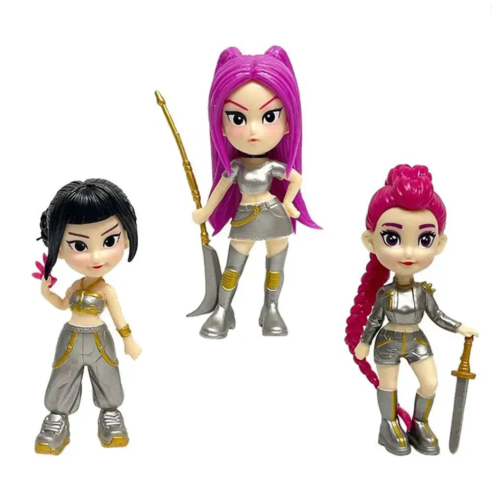 Kpop Demon Hunters Action Figures Set Collectible PVC Figures - ToylandEU