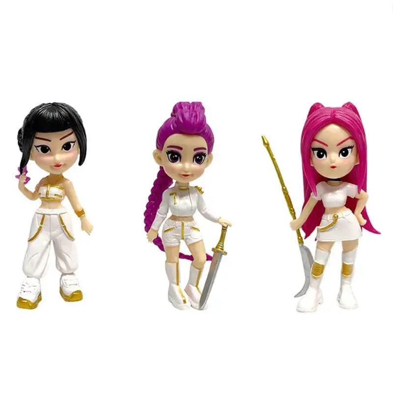 Kpop Demon Hunters Action Figures Set Collectible PVC Figures - ToylandEU