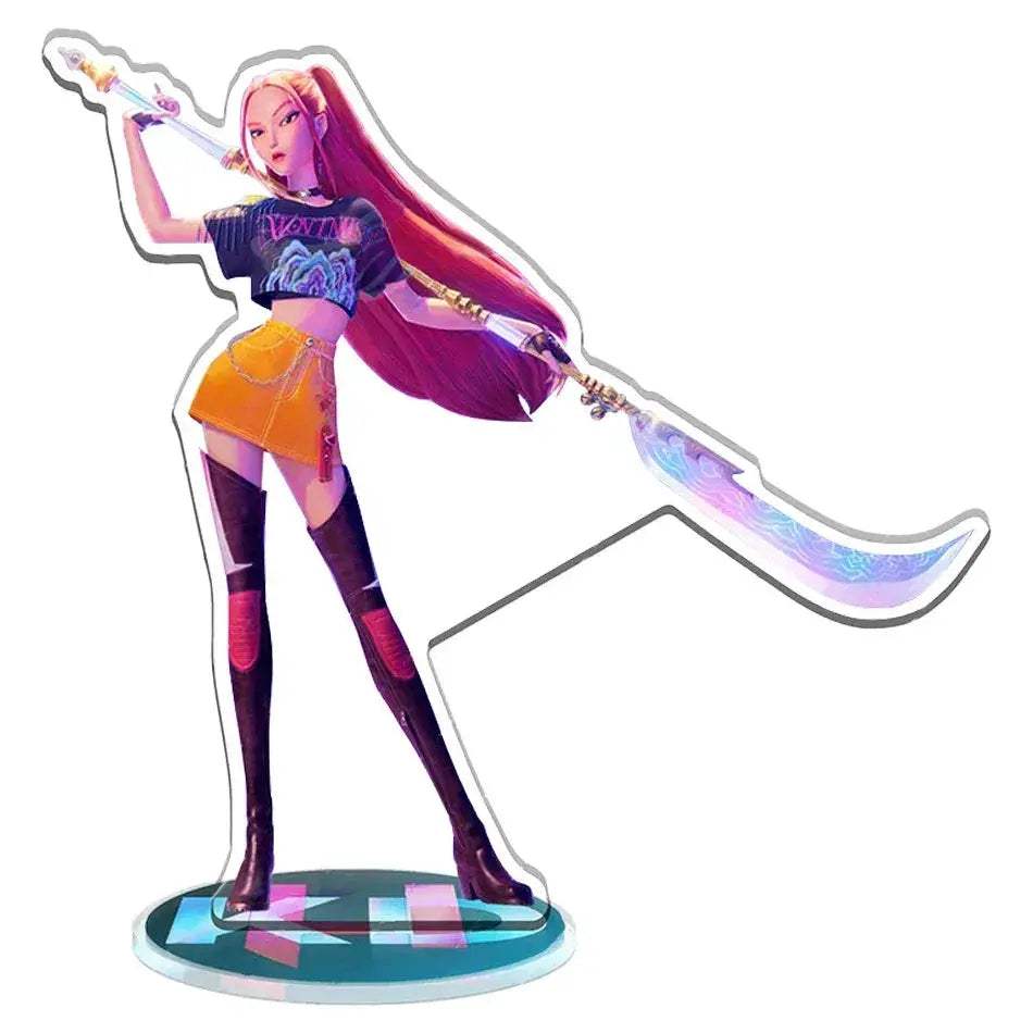 Kpop Demon Hunters Anime Figure Desktop Decor Bandai - ToylandEU