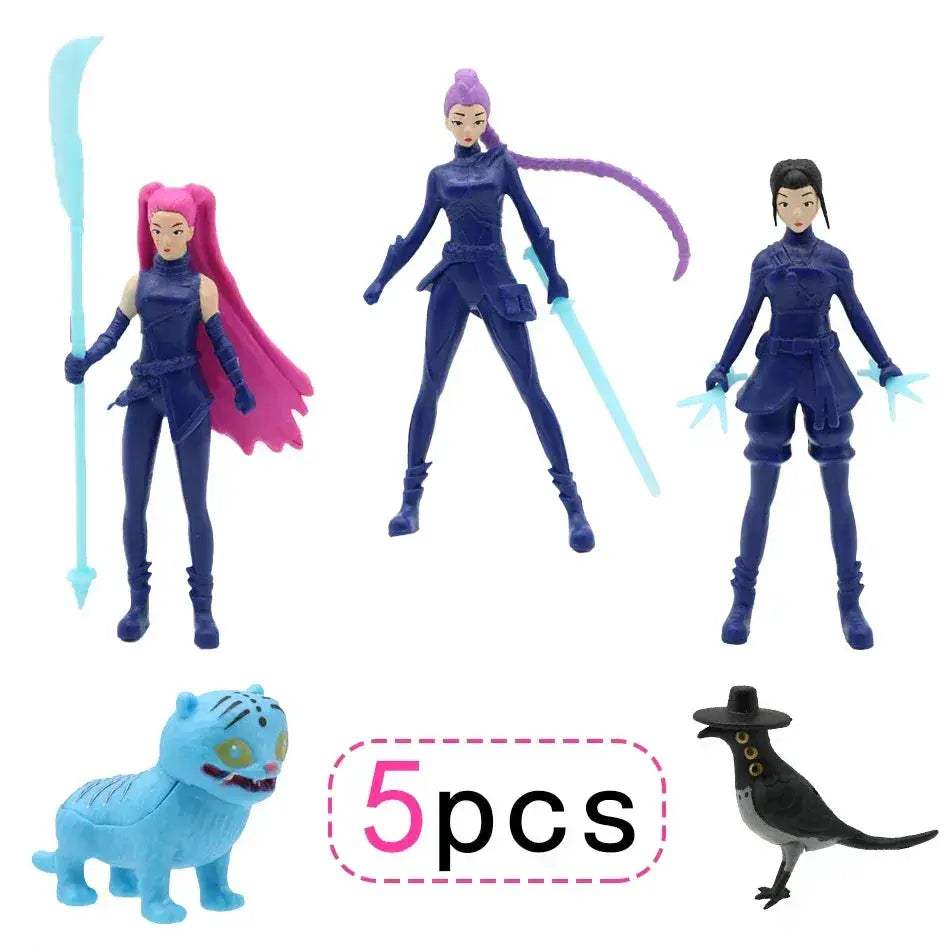 Kpop Demon Hunters Anime Figure Desktop Decor Bandai - ToylandEU