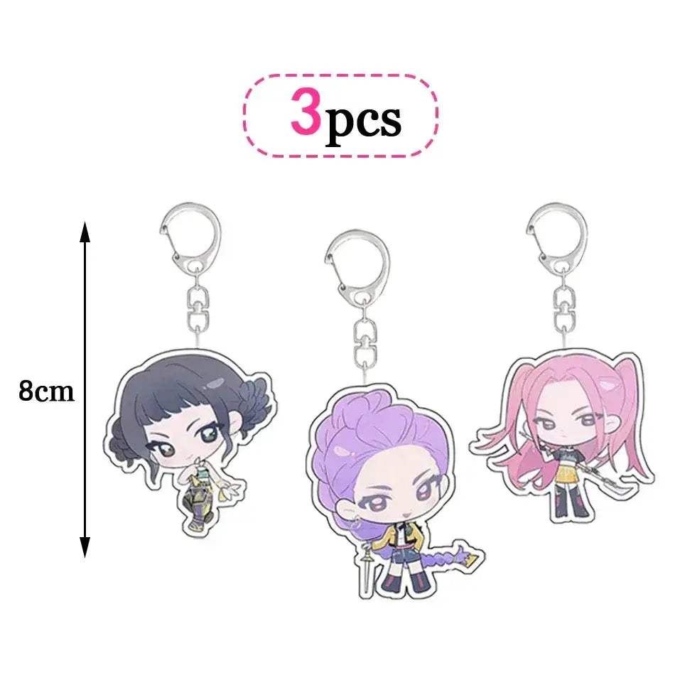 Kpop Demon Hunters Anime Figure Desktop Decor Bandai - ToylandEU