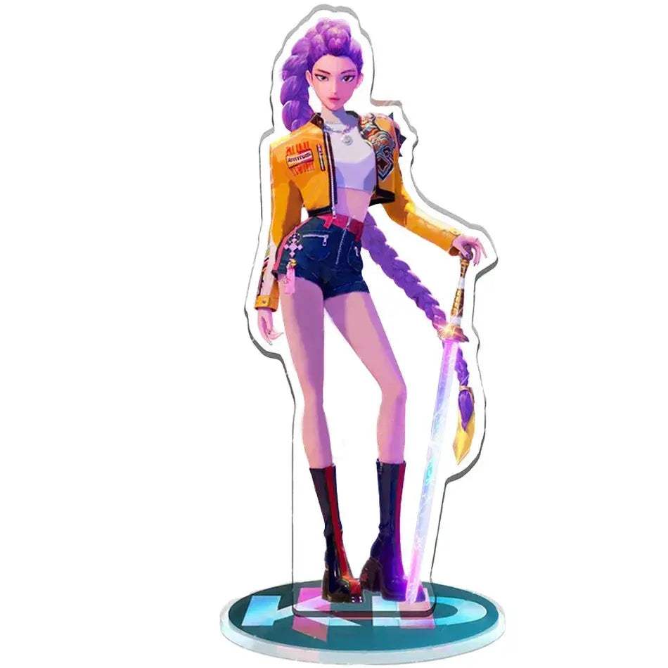 Kpop Demon Hunters Anime Figure Desktop Decor Bandai - ToylandEU