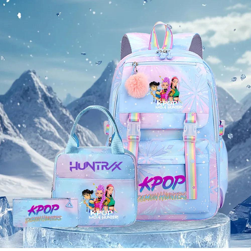 Kpop Demon Hunters Backpack | 25 Liter Air Cushion | Toylandeu™