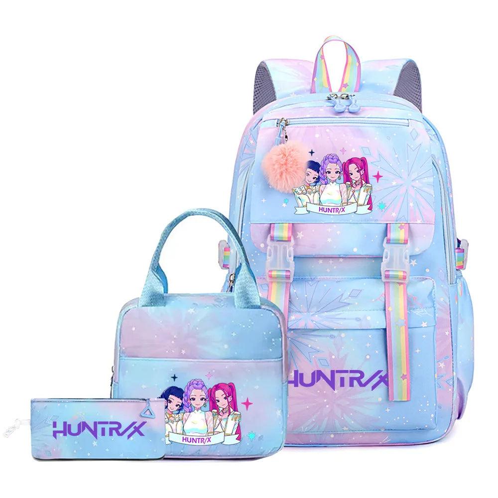 Kpop Demon Hunters Backpack | 25 Liter Air Cushion | Toylandeu™