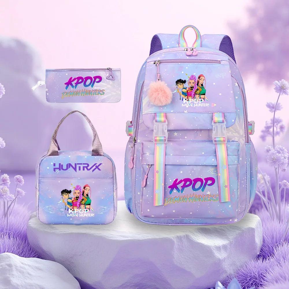 Kpop Demon Hunters Backpack | 25 Liter Air Cushion | Toylandeu™