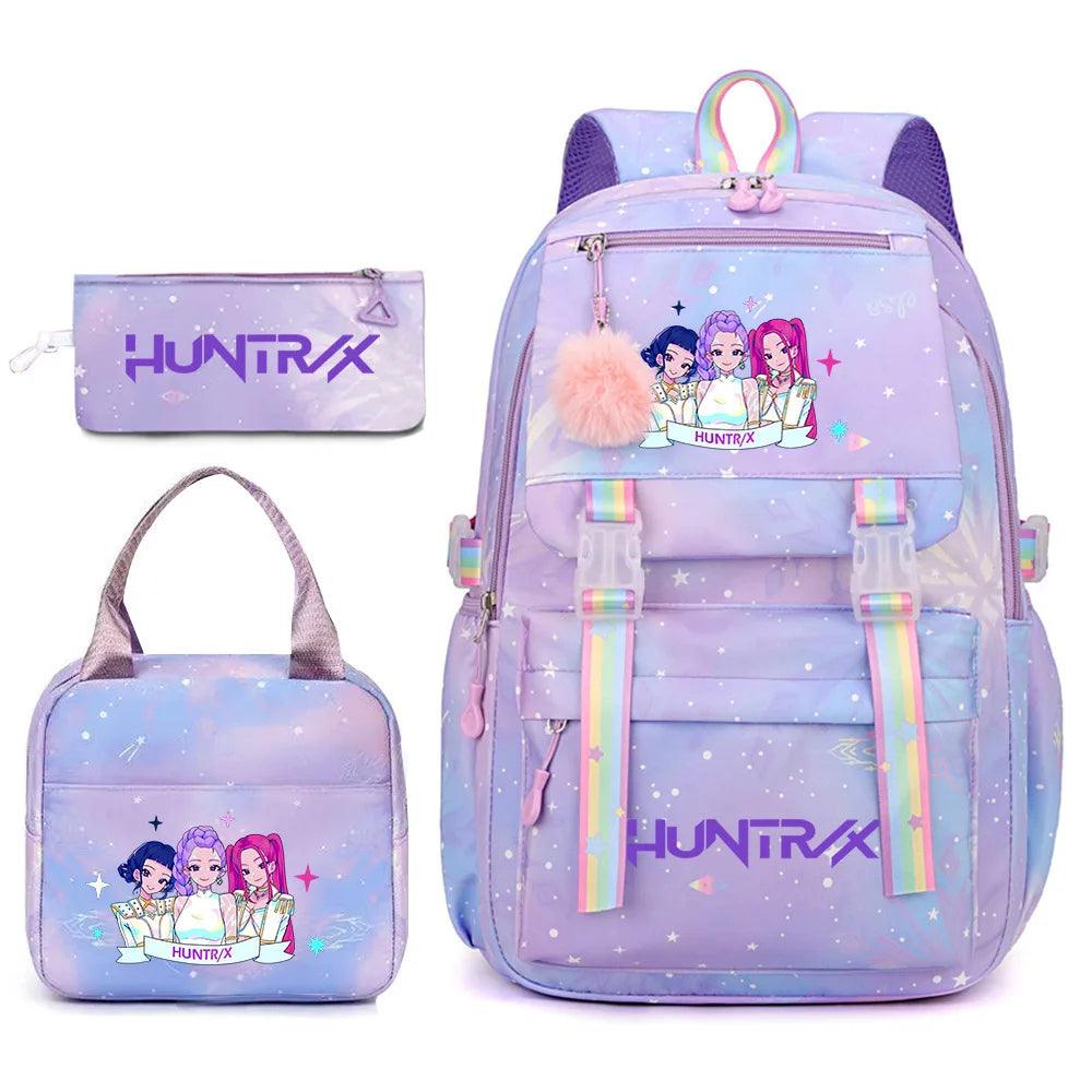 Kpop Demon Hunters Backpack | 25 Liter Air Cushion | Toylandeu™