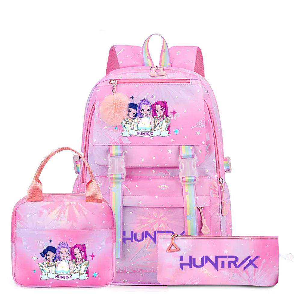 Kpop Demon Hunters Backpack | 25 Liter Air Cushion | Toylandeu™
