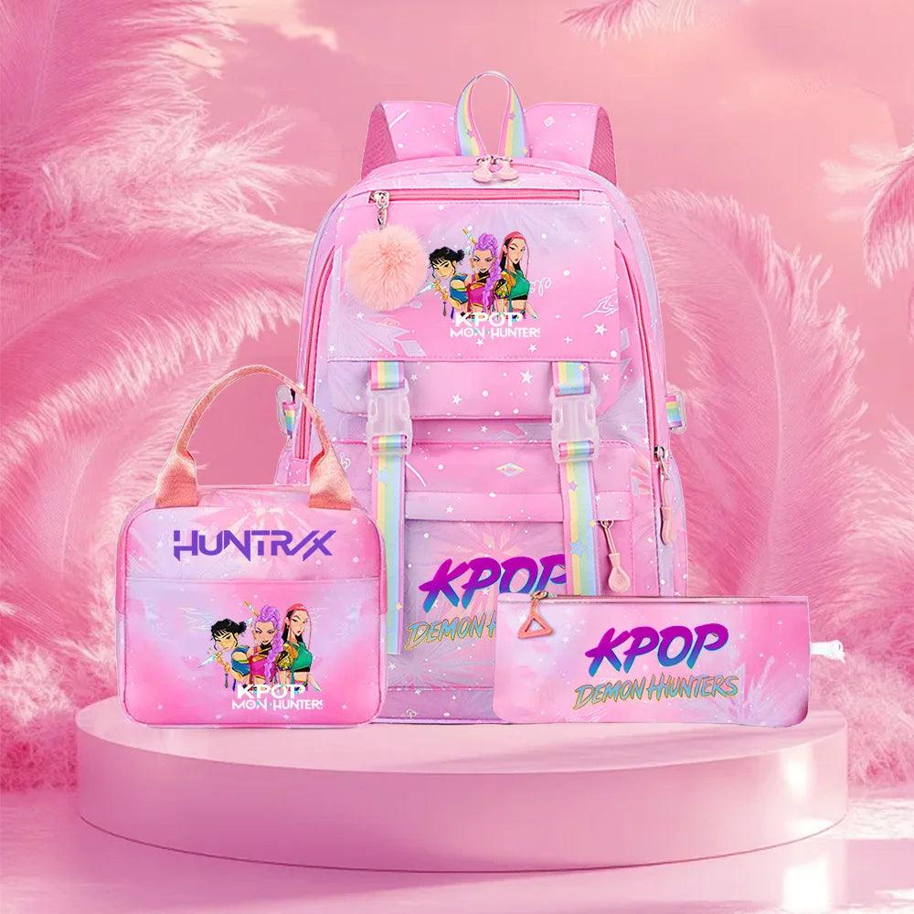 Kpop Demon Hunters Backpack | 25 Liter Air Cushion | Toylandeu™