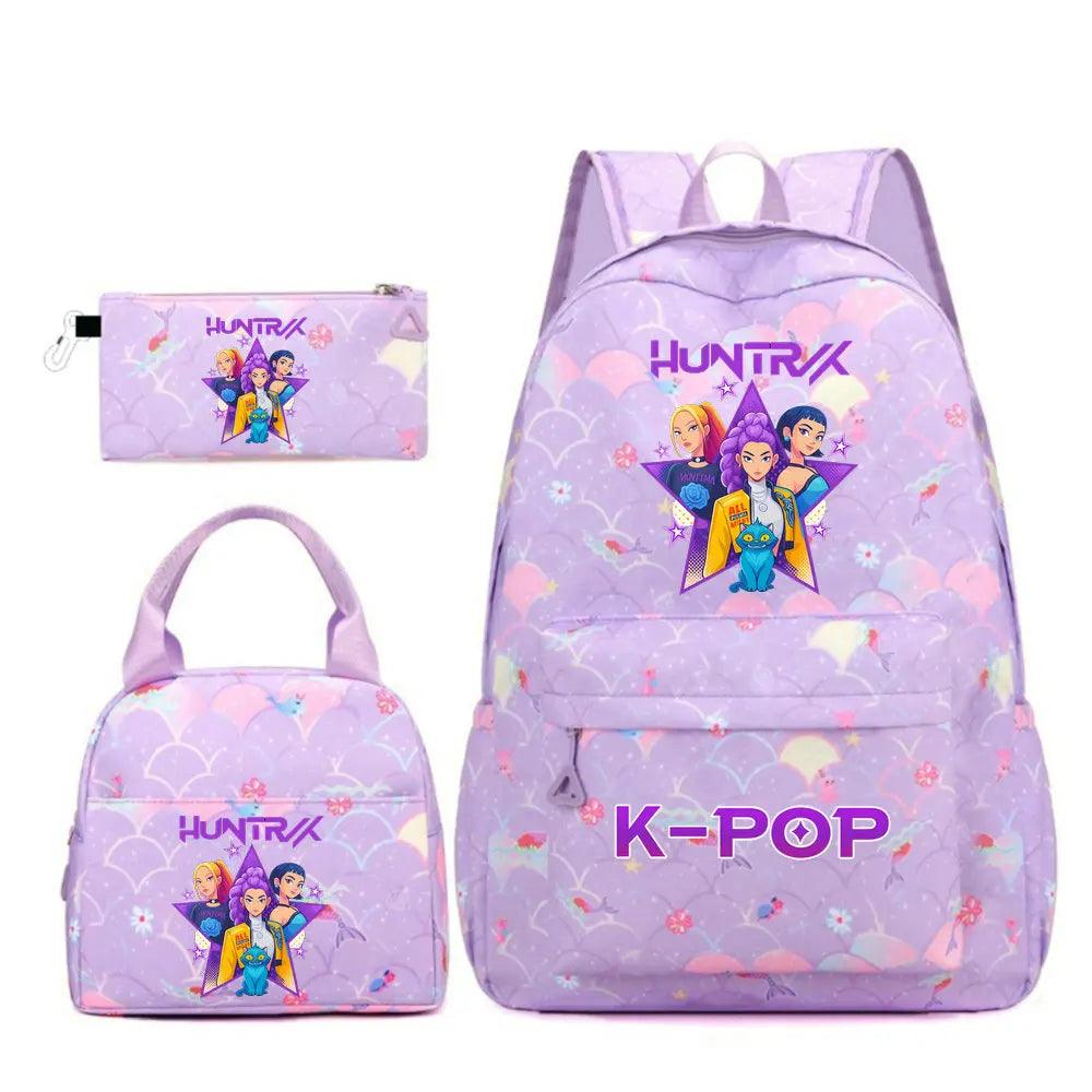 Kpop Demon Hunters Backpack | 32L Air Cushion | Toylandeu