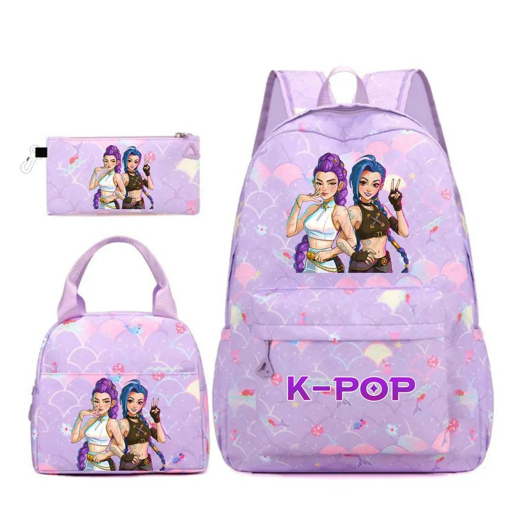 Kpop Demon Hunters Backpack | 32L Air Cushion | Toylandeu