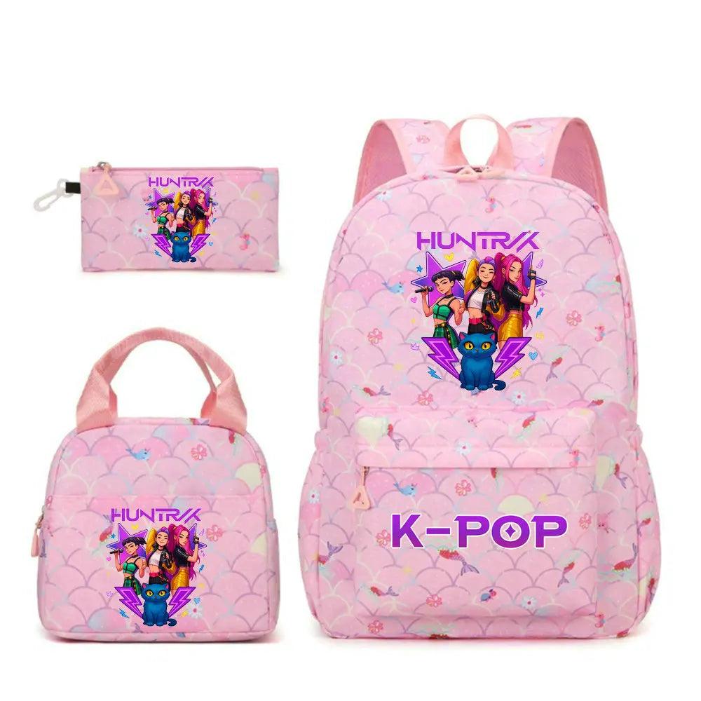 Kpop Demon Hunters Backpack | 32L Air Cushion | Toylandeu
