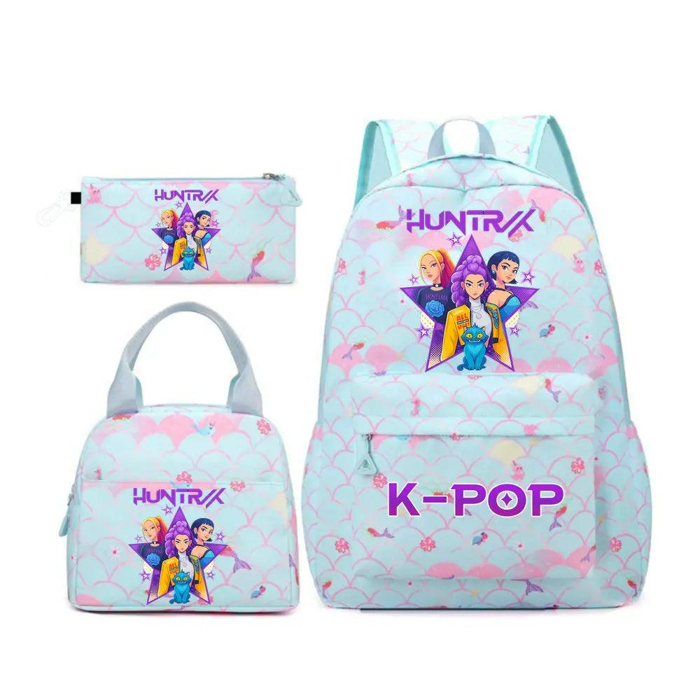 Kpop Demon Hunters Backpack | 32L Air Cushion | Toylandeu