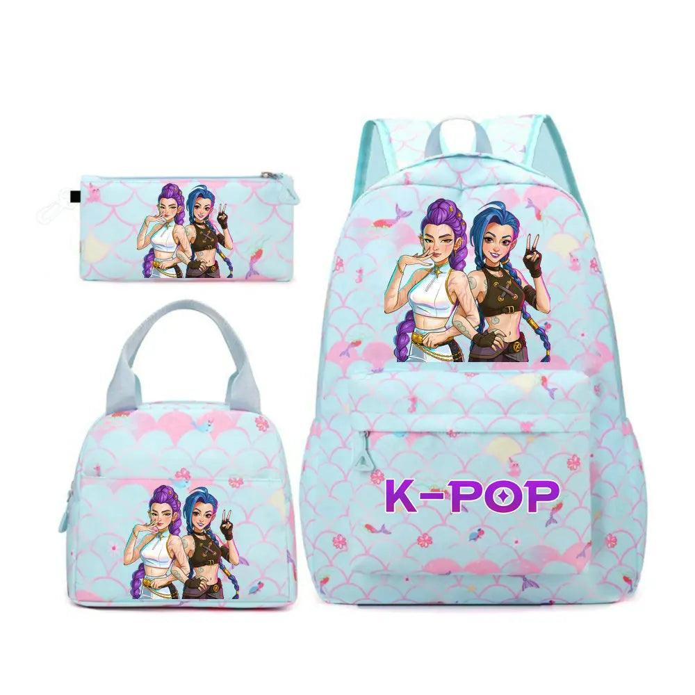 Kpop Demon Hunters Backpack | 32L Air Cushion | Toylandeu