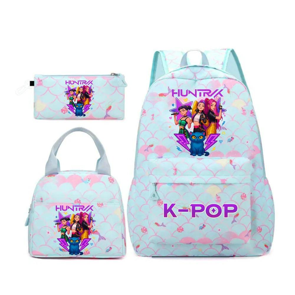 Kpop Demon Hunters Backpack | 32L Air Cushion | Toylandeu