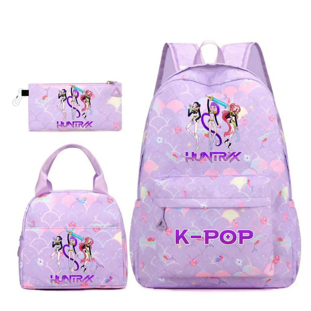 Kpop Demon Hunters Backpack | 32L Air Cushion | Toylandeu