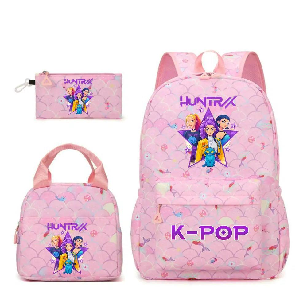 Kpop Demon Hunters Backpack | 32L Air Cushion | Toylandeu