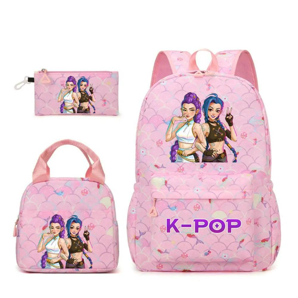 Kpop Demon Hunters Backpack | 32L Air Cushion | Toylandeu