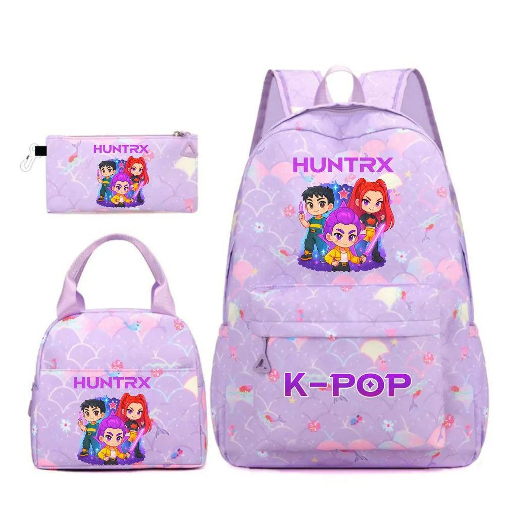 Kpop Demon Hunters Backpack | 32L Air Cushion | Toylandeu