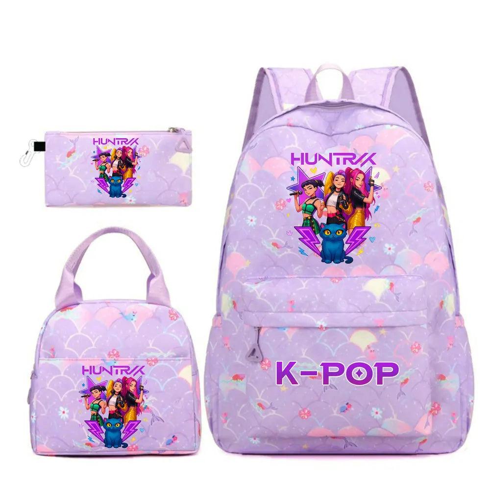 Kpop Demon Hunters Backpack | 32L Air Cushion | Toylandeu