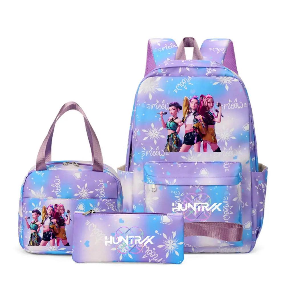 Kpop Demon Hunters Backpack | 35L Air Cushion | Toylandeu