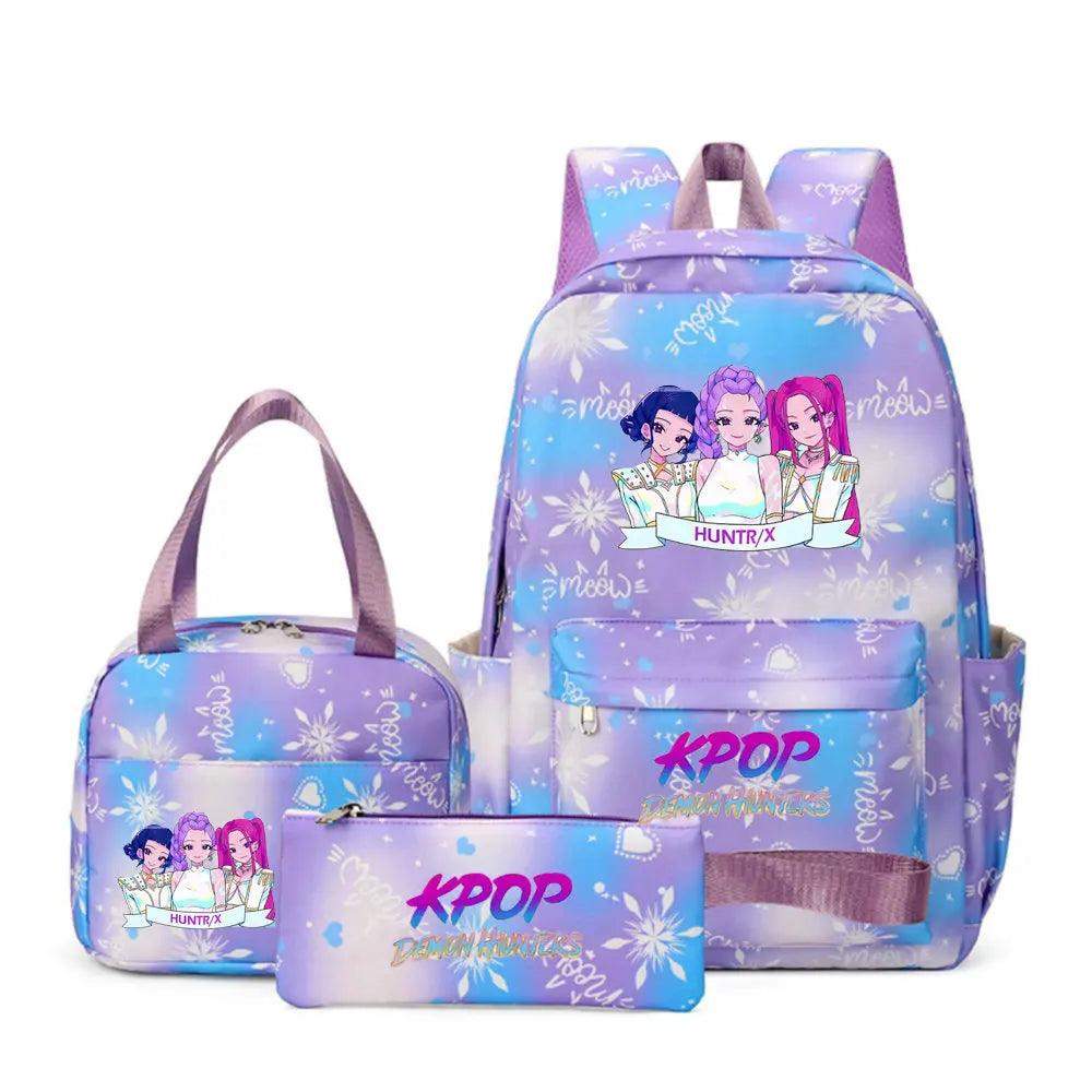 Kpop Demon Hunters Backpack | 35L Air Cushion | Toylandeu