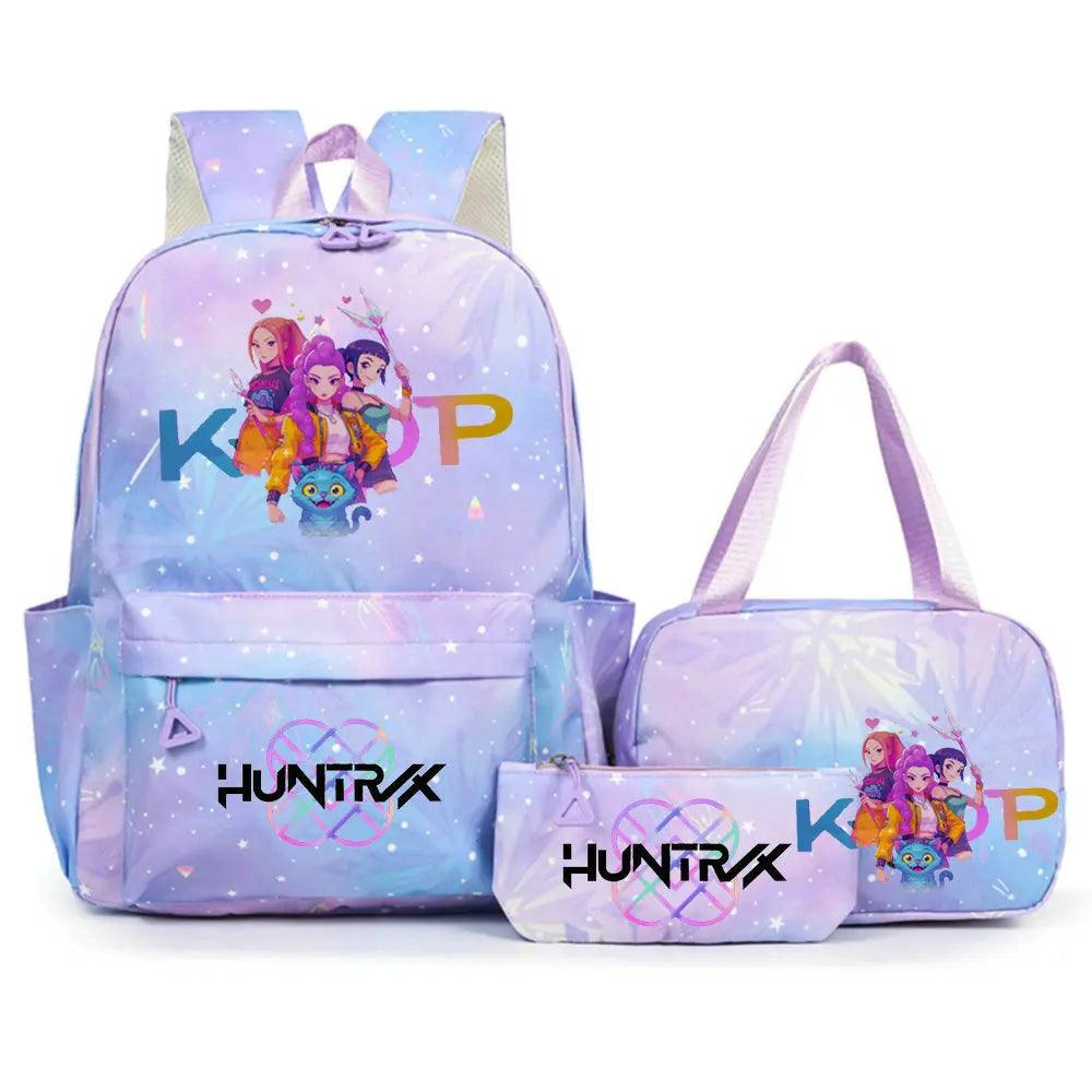 Kpop Demon Hunters Backpack | 45L Capacity | Toylandeu