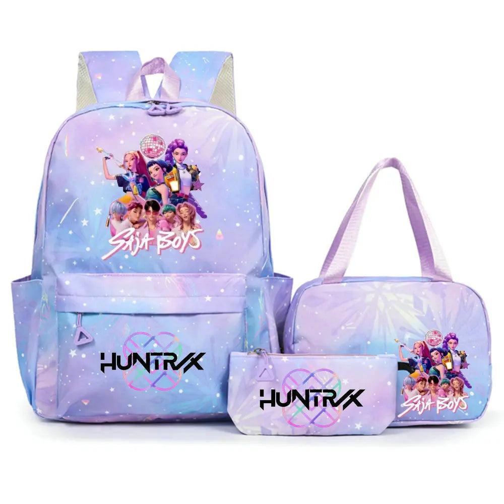 Kpop Demon Hunters Backpack | 45L Capacity | Toylandeu