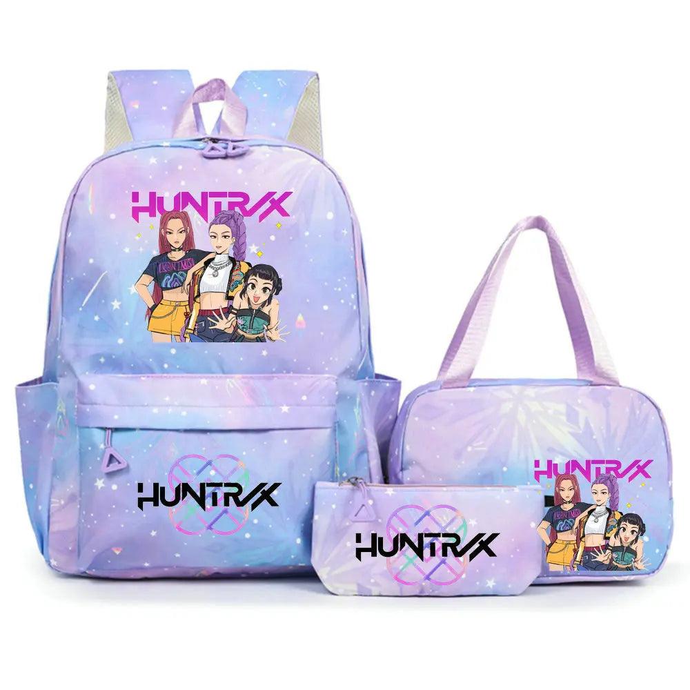 Kpop Demon Hunters Backpack | 45L Capacity | Toylandeu