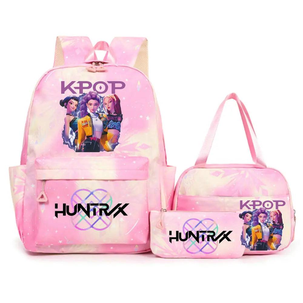 Kpop Demon Hunters Backpack | 45L Capacity | Toylandeu