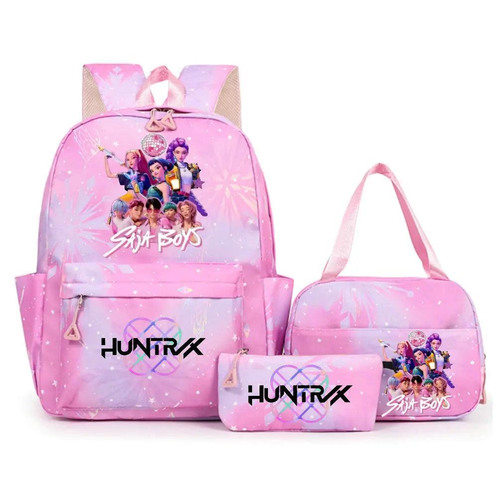 Kpop Demon Hunters Backpack | 45L Capacity | Toylandeu