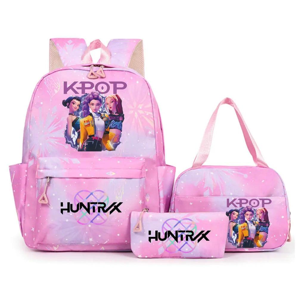 Kpop Demon Hunters Backpack | 45L Capacity | Toylandeu