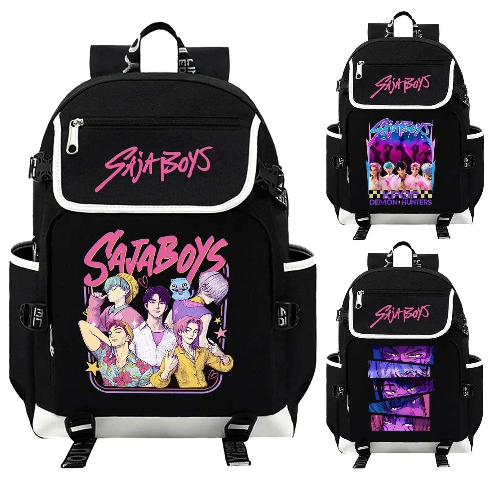 Kpop Demon Hunters Backpack for Teens High School Fashion - ToylandEU