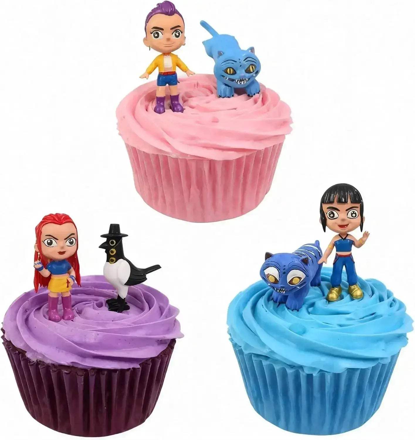 Kpop Demon Hunters Cake Topper Set Durable Mini Figurines - ToylandEU