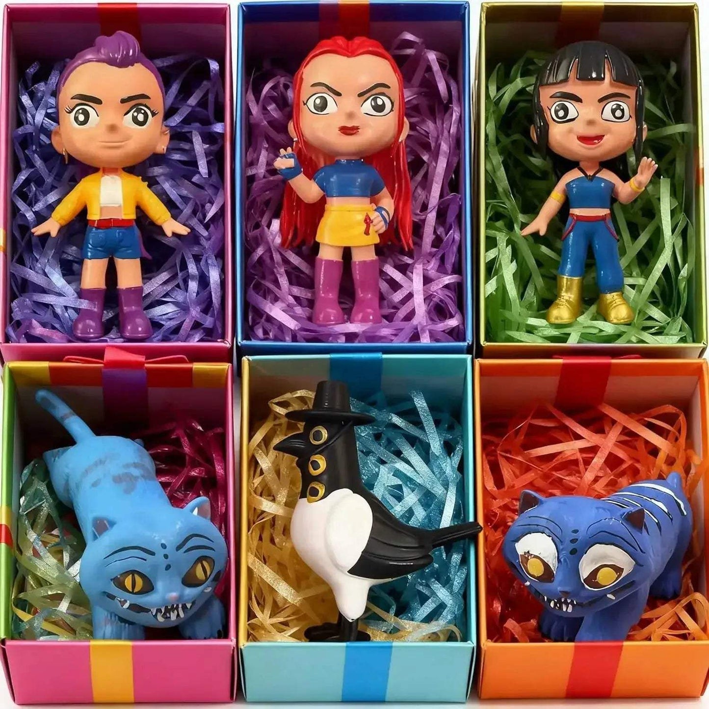 Kpop Demon Hunters Cake Topper Set Durable Mini Figurines - ToylandEU