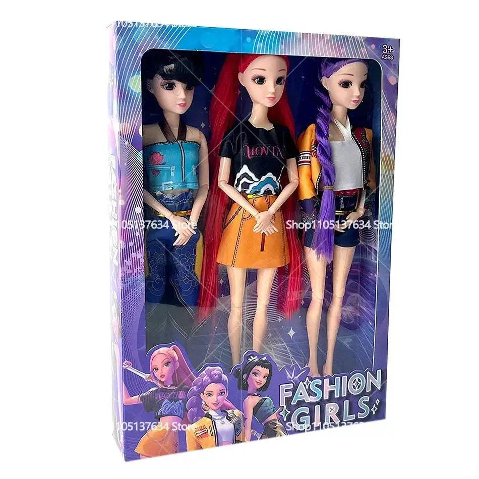 Kpop Demon Hunters Doll Action Figure For Girls Premium Vinyl - ToylandEU