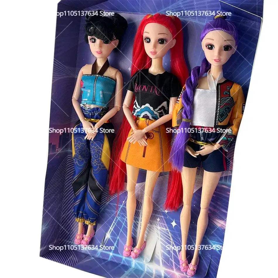 Kpop Demon Hunters Doll Action Figure For Girls Premium Vinyl - ToylandEU