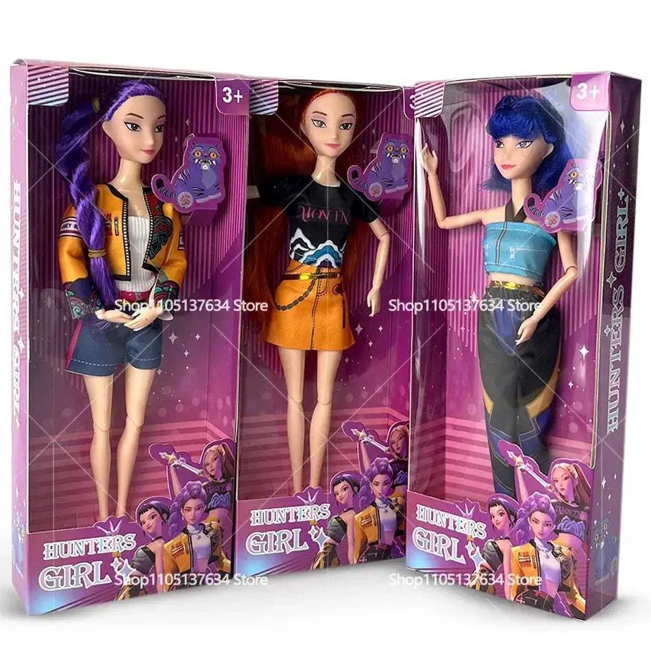 Kpop Demon Hunters Doll Action Figure For Girls Premium Vinyl - ToylandEU