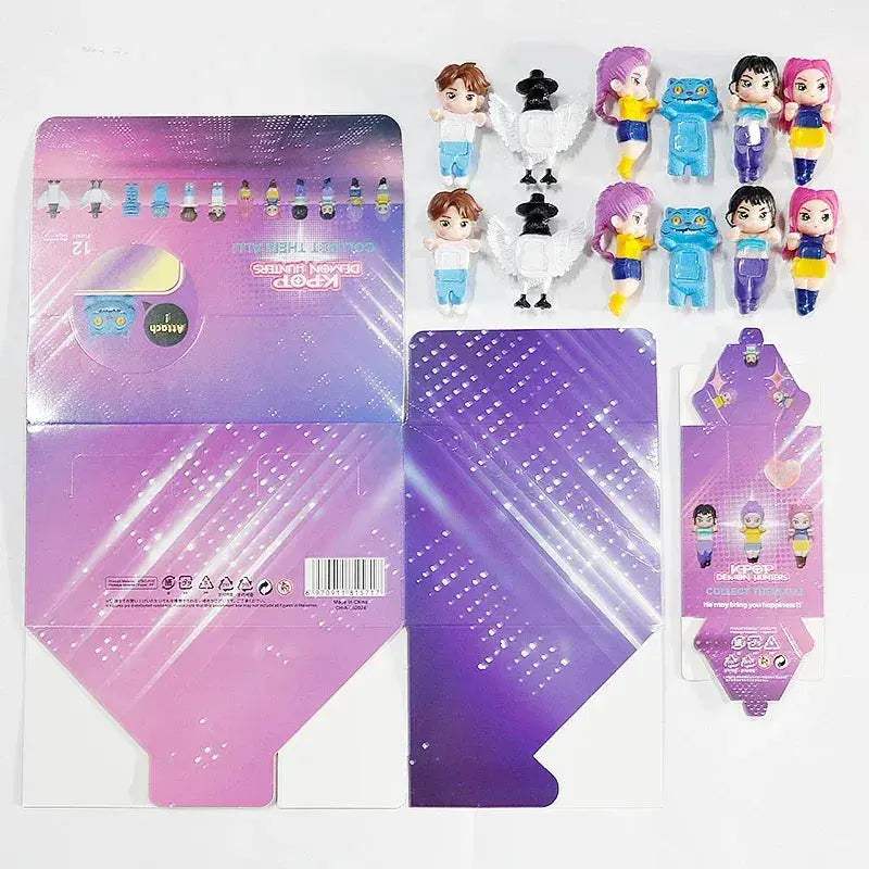 Kpop Demon Hunters Figurine Blind Box Collectible Mini Decor - ToylandEU