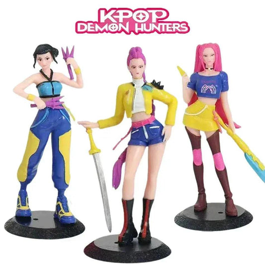  Kpop Demon Hunters Figurine Set 18cm Ready To Display -  ToylandEU™