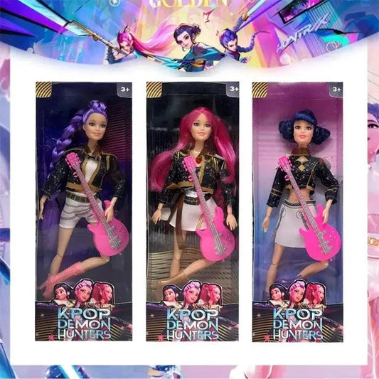  Kpop Demon Hunters Live Action Figure Set Lights -  ToylandEU™