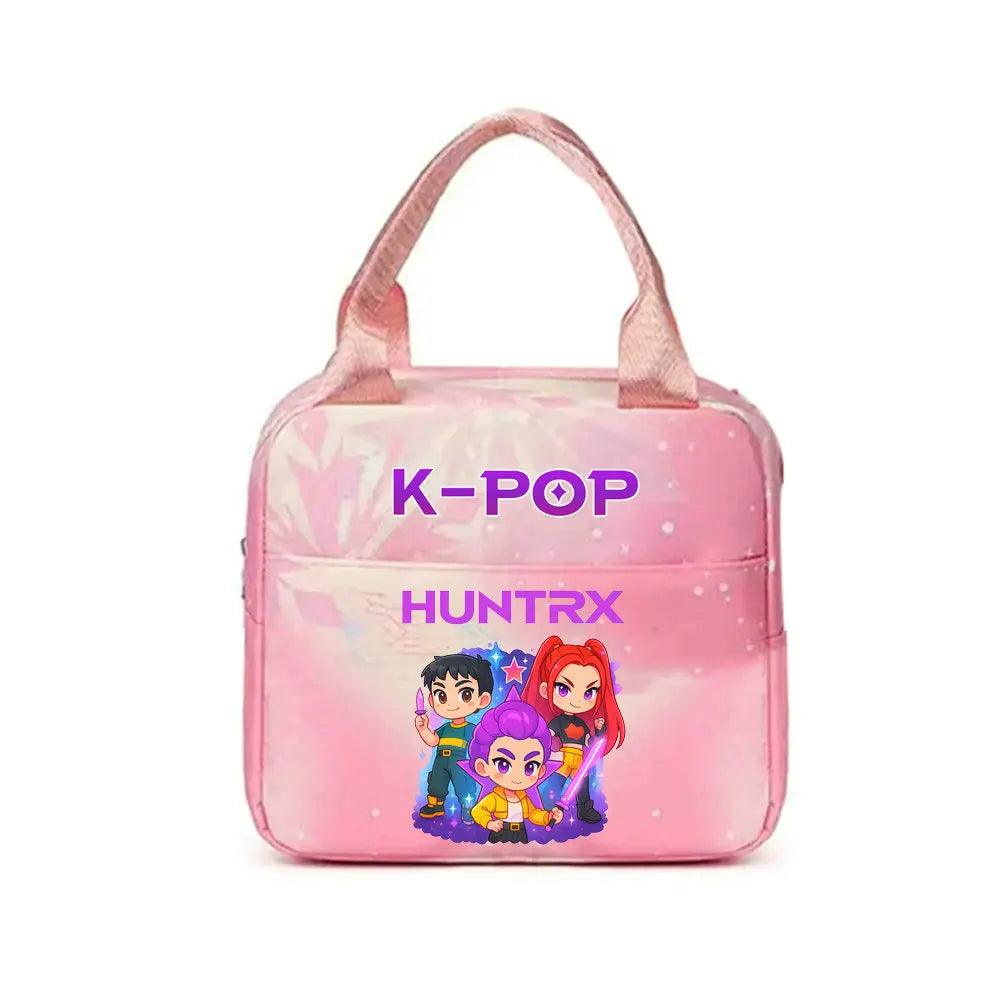 Kpop Demon Hunters Lunch Bag | 25L Insulated Softback | Toylandeu