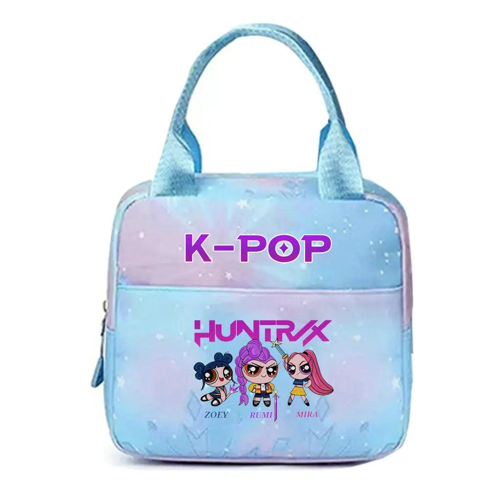 Kpop Demon Hunters Lunch Bag | 25L Insulated Softback | Toylandeu