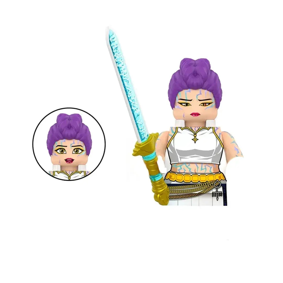 Kpop Demon Hunters Mini Action Figures Building Blocks Desk Decor - ToylandEU