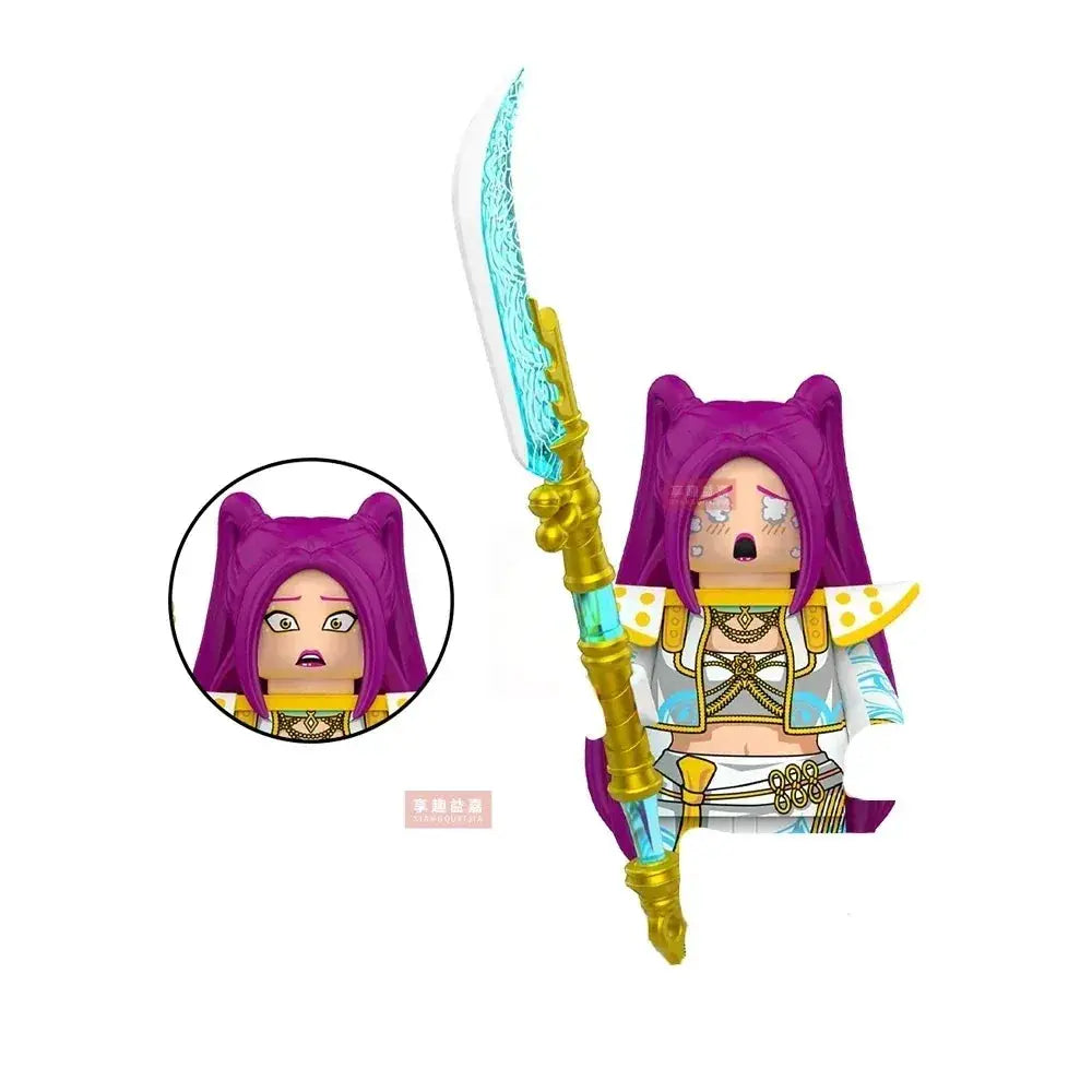 Kpop Demon Hunters Mini Action Figures Building Blocks Desk Decor - ToylandEU